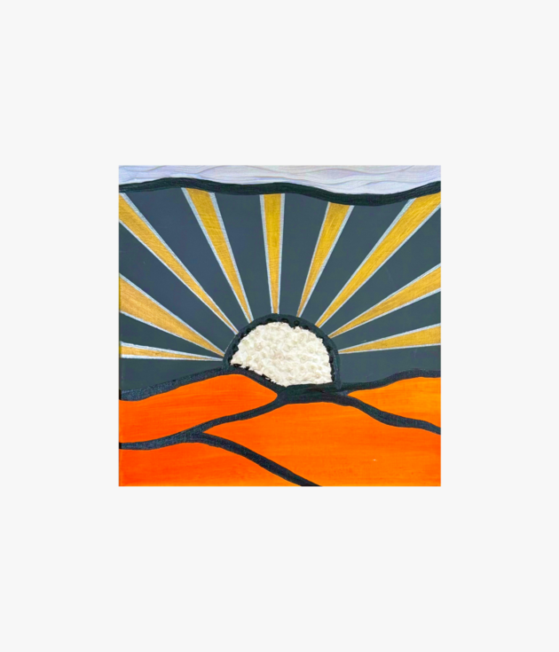 “SUNSET DUNES” 12x12